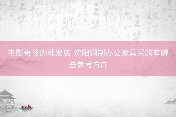 电影奇怪的理发店 沈阳钢制办公家具采购有哪些参考方向