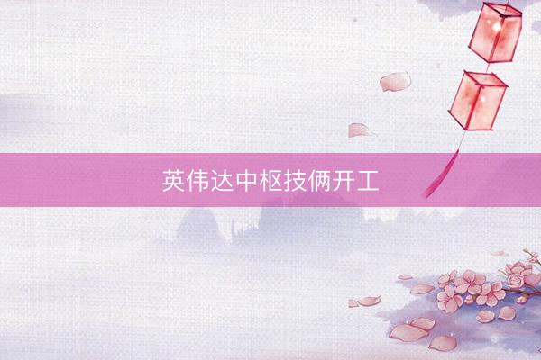 英伟达中枢技俩开工